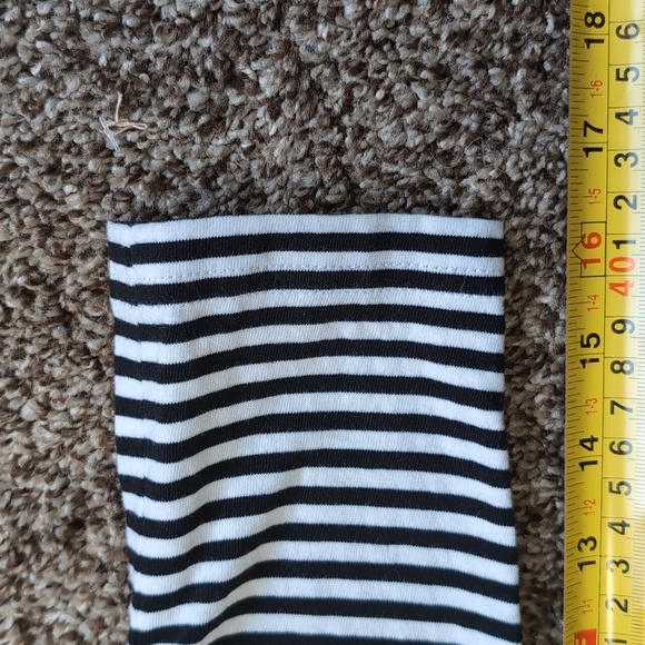 Derek Lam IO Crosby Nyla Puff Sleeve striped Cotton mini dress Size SM - Picture 13 of 16